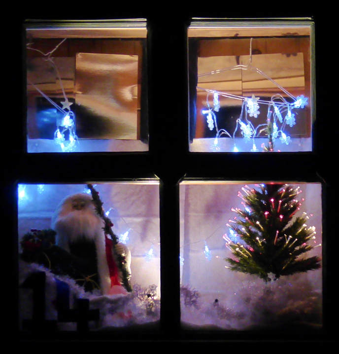 Advent window14