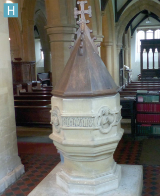 Victorian Octagonal Font