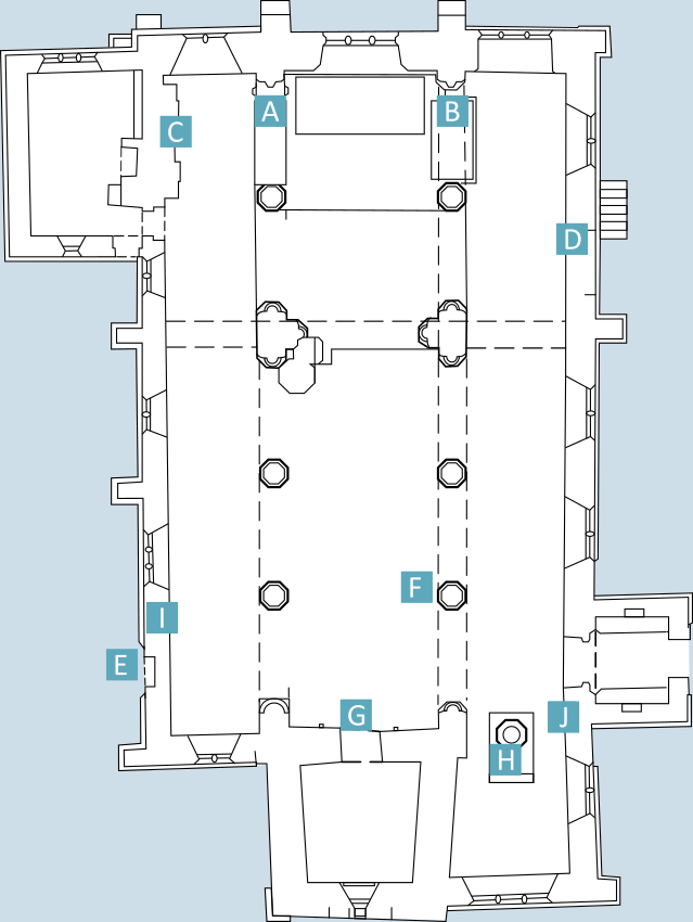 Plan of St Michaels Church